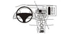 ProClip Fahrzeughalter 853732 - Mittelbefestigung - Honda Civic 06-11
