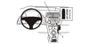 ProClip Fahrzeughalter 853733 - Winkelbefestigung - Honda Civic 06-11