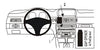 ProClip Fahrzeughalter 853737 - Mittelbefestigung- NUR für Modelle mit ab Werk eingebautem Navigationssystem. NUR für Modelle mit Holzdekor. - BMW 3-series E90, E91, E92 und weitere
