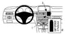 ProClip Fahrzeughalter 853738 - Winkelbefestigung- NUR für Modelle mit ab Werk eingebautem Navigationssystem. NUR für Modelle mit Holzdekor. - BMW 3-series E90, E91, E92 und weitere