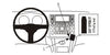 ProClip Fahrzeughalter 853823 - Winkelbefestigung - Infiniti FX45 06-08, Infiniti FX35 06-08
