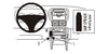 ProClip Fahrzeughalter 853824 - Mittelbefestigung, niedrig - Honda Pilot 03-08