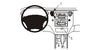 ProClip Fahrzeughalter 853826 - Mittelbefestigung - Hyundai Grandeur 06-09, Hyundai Azera 06-11
