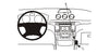 ProClip Fahrzeughalter 853866 - Winkelbefestigung - Ford Galaxy 07-14, Ford S-Max 06-15