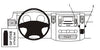 ProClip Fahrzeughalter 853874 - Winkelbefestigung - Dodge Sprinter 07-18, Mercedes Benz Sprinter 07-18, Volkswagen Crafter 07-16