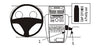 ProClip Fahrzeughalter 853884 - Winkelbefestigung - Fiat Sedici 07-09, Suzuki SX4 07-15