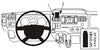 ProClip Fahrzeughalter 853904 - Mittelbefestigung - Ford Transit 07-13, Ford Transit Tourneo 07-13
