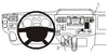 ProClip Fahrzeughalter 853905 - Winkelbefestigung - Ford Transit 07-13, Ford Transit Tourneo 07-13