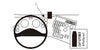 ProClip Fahrzeughalter 853942 - Mittelbefestigung - International Paystar 00-18, International 5000-series 00-11, International 9000i-series 00-18