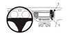 ProClip Fahrzeughalter 853964 - Winkelbefestigung - Kia Rio 07-11, Kia Rio 06-11