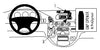 ProClip Fahrzeughalter 853980 - Winkelbefestigung, hoch - Mercedes Benz Sprinter 00-06