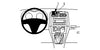 ProClip Fahrzeughalter 853984 - Mittelbefestigung - Toyota Auris 07-12, Toyota Auris Full Hybrid 07-12