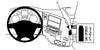 ProClip Fahrzeughalter 853988 - Winkelbefestigung - Daf XF 06-13