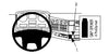 ProClip Fahrzeughalter 853993 - Winkelbefestigung - MAN TGA 00-14, MAN TG 00-14, MAN TG-series 00-14