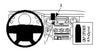 ProClip Fahrzeughalter 854013 - Mittelbefestigung- NICHT für Modelle mit herunterklappbarem Navigationssystem - Ford F-Series 450 08-10, Ford Super Duty 08-10, Ford F-Series 350 08-10 und weitere