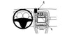 ProClip Fahrzeughalter 854026 - Mittelbefestigung - Cadillac SRX 07-09