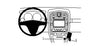 ProClip Fahrzeughalter 854027 - Winkelbefestigung - Cadillac SRX 07-09