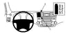 ProClip Fahrzeughalter 854096 - Mittelbefestigung - Toyota hochlander 08-13
