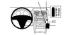 ProClip Fahrzeughalter 854141 - Winkelbefestigung - Toyota Corolla 09-13