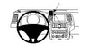 ProClip Fahrzeughalter 854149 - Mittelbefestigung - Nissan CrossCabriolet 09-14, Nissan Murano 09-14