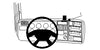 ProClip Fahrzeughalter 854160 - Mittelbefestigung, hoch - Scania R-series 05-09