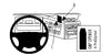 ProClip Fahrzeughalter 854179 - Mittelbefestigung - Mercedes Benz Atego 08-26, Mercedes Benz Atego 08-25