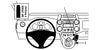 ProClip Fahrzeughalter 854210 - Winkelbefestigung, niedrig- NUR für manuelle Gangschaltung - Citroen Berlingo Family 08-18, Peugeot Partner 08½-18, Citroen Berlingo Transport 08-18
