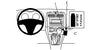 ProClip Fahrzeughalter 854216 - Winkelbefestigung - Toyota Corolla 08-11