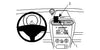 ProClip Fahrzeughalter 854220 - Mittelbefestigung - Opel Agila 08-15, Suzuki Splash 08-14