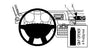 ProClip Fahrzeughalter 854285 - Mittelbefestigung - MAN TGL 15-19, MAN TGX 08-19, MAN TGS 08-19 und weitere