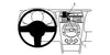 ProClip Fahrzeughalter 854305 - Mittelbefestigung - Mazda RX-8 09-12