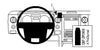 ProClip Fahrzeughalter 854307 - Mittelbefestigung- NUR für Modelle mit Silber- oder Holzmaserung - Ford F-Series 150 09-14, Lincoln Mark LT 10-15