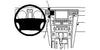 ProClip Fahrzeughalter 854324 - Mittelbefestigung - Lexus LX Series 08-15
