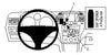 ProClip Fahrzeughalter 854335 - Mittelbefestigung - Opel Zafira B 05-11