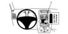 ProClip Fahrzeughalter 854341 - Mittelbefestigung - Peugeot 206+ 09-13