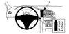 ProClip Fahrzeughalter 854344 - Mittelbefestigung - Peugeot 3008 09-16