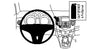 ProClip Fahrzeughalter 854349 - Mittelbefestigung- NICHT für Kombiwagen. Bindestrich visuell mit Fotos vergleichen - Chevrolet Cruze 09-14, Chevrolet Cruze 11-16
