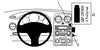 ProClip Fahrzeughalter 854375 - Winkelbefestigung - Pontiac G6 09-10