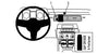 ProClip Fahrzeughalter 854376 - Mittelbefestigung - Chevrolet Camaro 10-11