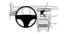 ProClip Fahrzeughalter 854453 - Mittelbefestigung- NICHT für Modelle mit Navigationsbildschirm - Citroen DS3 10-16, Citroen C3 10-16