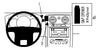 ProClip Fahrzeughalter 854473 - Mittelbefestigung - Isuzu Rodeo 08-12, Isuzu D-Max 08-11