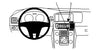 ProClip Fahrzeughalter 854524 - Winkelbefestigung - Volvo S60 11-18, Volvo V60 11-18