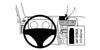 ProClip Fahrzeughalter 854528 - Mittelbefestigung - Peugeot 4008 13-15, Mitsubishi Outlander Sport 11-14, Mitsubishi ASX 10-14 und weitere