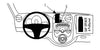 ProClip Fahrzeughalter 854629 - Mittelbefestigung- NICHT für Modelle mit ab Werk eingebautem Navigationssystem - Nissan Micra 11-14