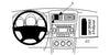 ProClip Fahrzeughalter 854646 - Mittelbefestigung - Dodge Avenger 11-16