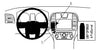 ProClip Fahrzeughalter 854647 - Mittelbefestigung - Chrysler 300C 11-14, Lancia Thema 12-15, Chrysler 300S 11-14 und weitere