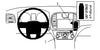 ProClip Fahrzeughalter 854648 - Winkelbefestigung - Lancia Thema 12-15, Chrysler 300C 11-14, Chrysler 300S 11-14 und weitere