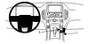 ProClip Fahrzeughalter 854664 - Winkelbefestigung - Chevrolet Volt 11-15, Opel Ampera 11-15