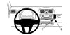 ProClip Fahrzeughalter 854669 - Winkelbefestigung- NICHT für Modelle mit ab Werk eingebautem Navigationssystem - Smart ForTwo 11-14