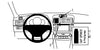 ProClip Fahrzeughalter 854715 - Mittelbefestigung - Toyota Camry 12-14